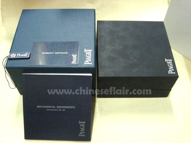 Original Quality Copy Piaget Watch Box / Black Square Box fo